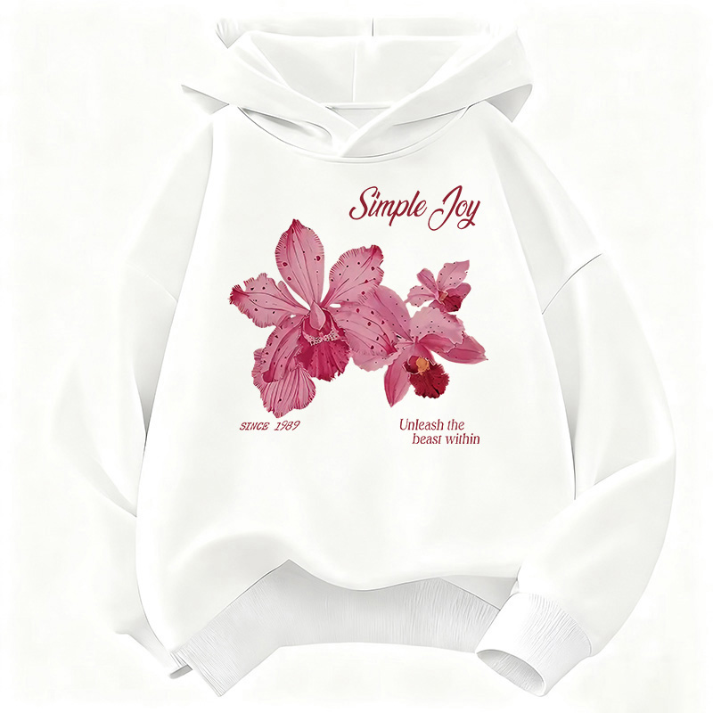 Plant Parent Hoodie - 花柄デザインのグラフィックプルオーバーフーディー、子供用スウェットシャツ、男の子と女の子向けの可愛いカジュアルフーディー。花柄がとても素敵です。