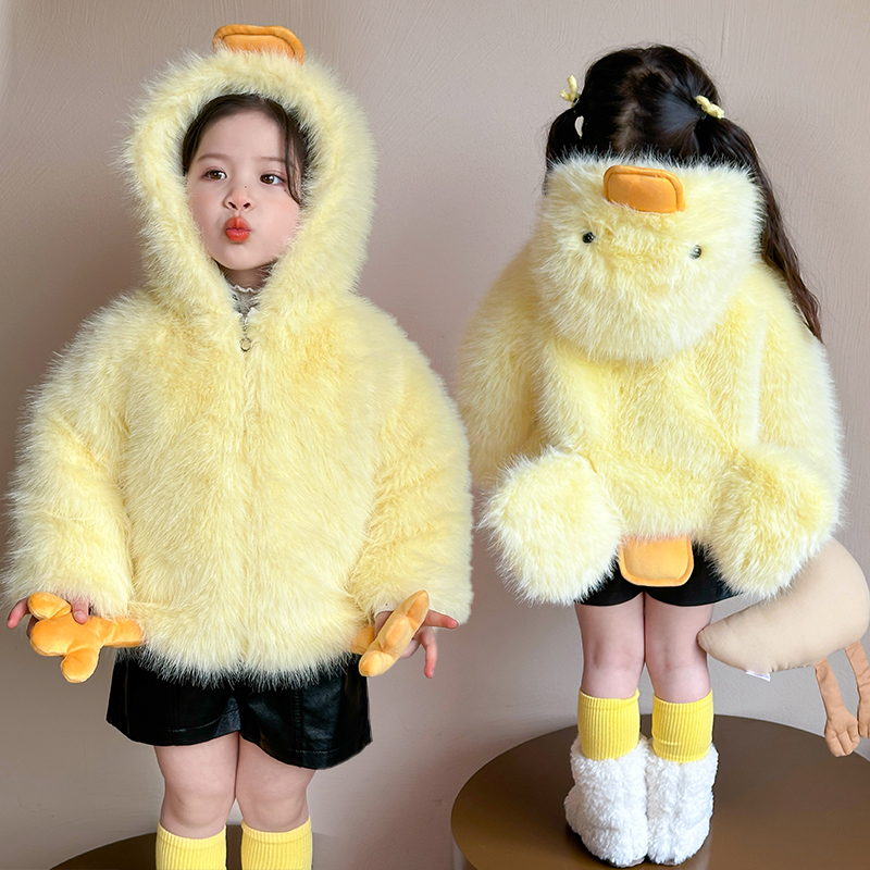Plant Parent Hoodie - 秋の家族お揃いウールブレンドジャケット、ママと娘用、ダックウールコート、フード付き、母娘お揃いコーデ