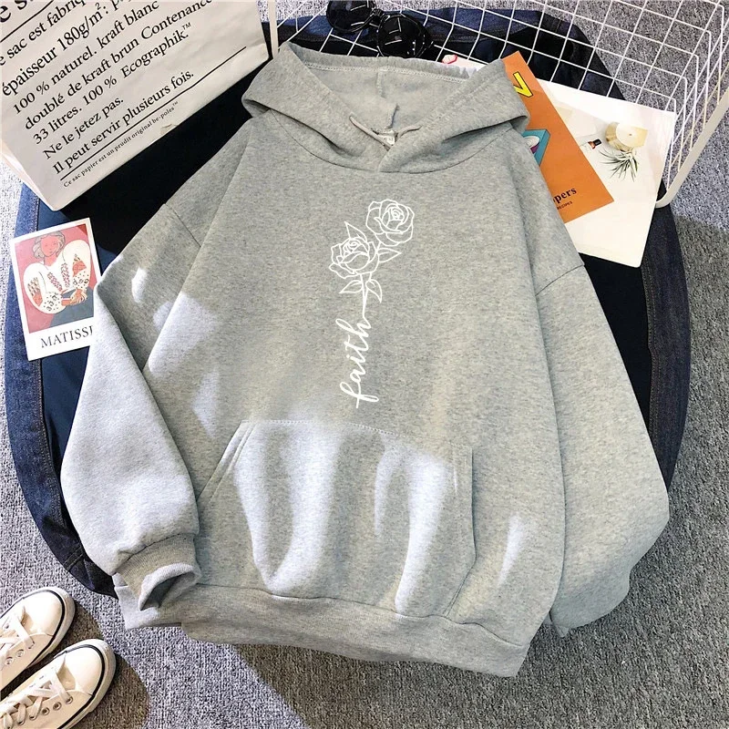 女性用フェイスフラワーフーディー、高品質ルーズフィットフード - Plant Parent Hoodie のレビューと価格
