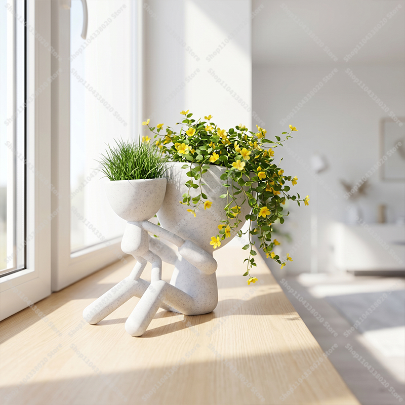 ファミリースタイルポット - クリエイティブな植木鉢、ミニチ - Plant Parent Pot のレビューと価格