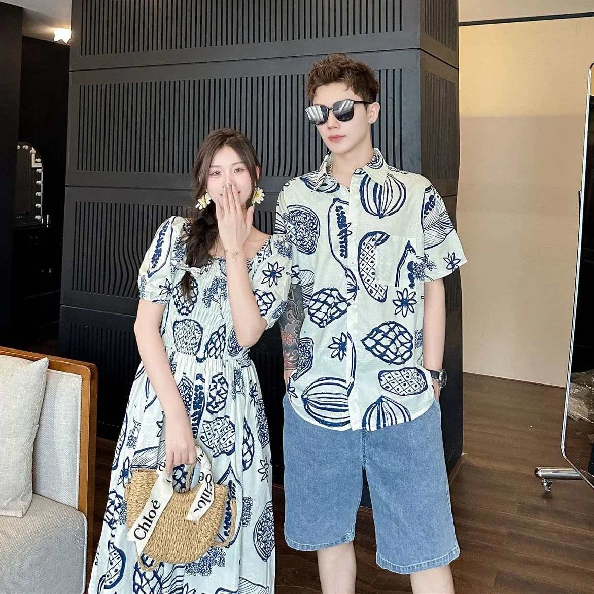 女性スモックドレス韓国姉妹家族服ママ娘兄弟服親子ドレスお父さ - Plant Parent T Shirt のレビューと価格