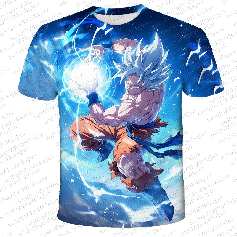 アニメドラゴンボール 孫悟空 3Dプリント キッズTシャツ  - Plant Parent T Shirt のレビューと価格