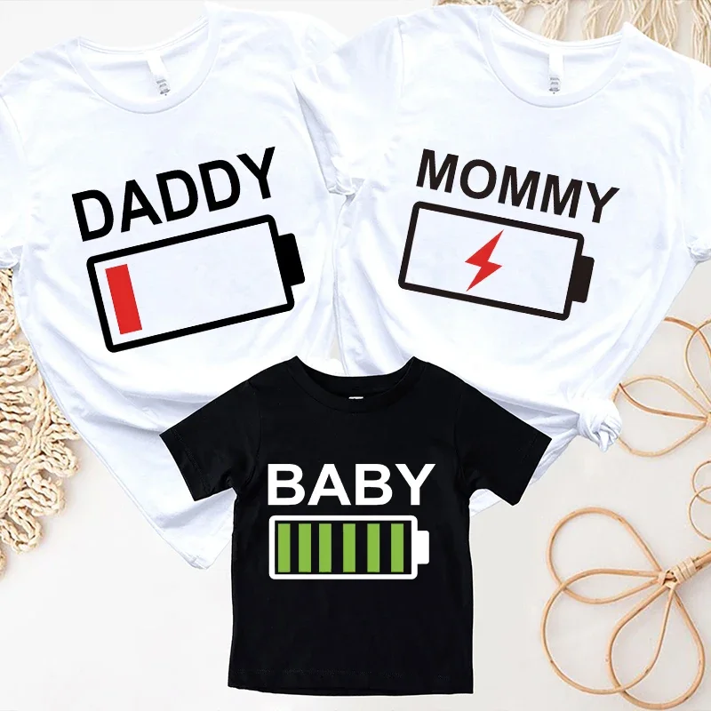 家族用バッテリープリントTシャツ,母,娘,息子,子供,パーテ - Plant Parent T Shirt のレビューと価格