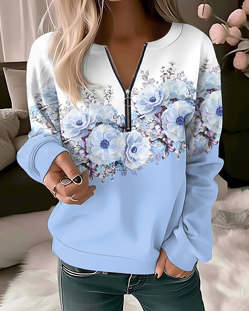女性のパーカー女性ファッション花パーカー花の絵トレーナージッ - Plant Parent Hoodie のレビューと価格