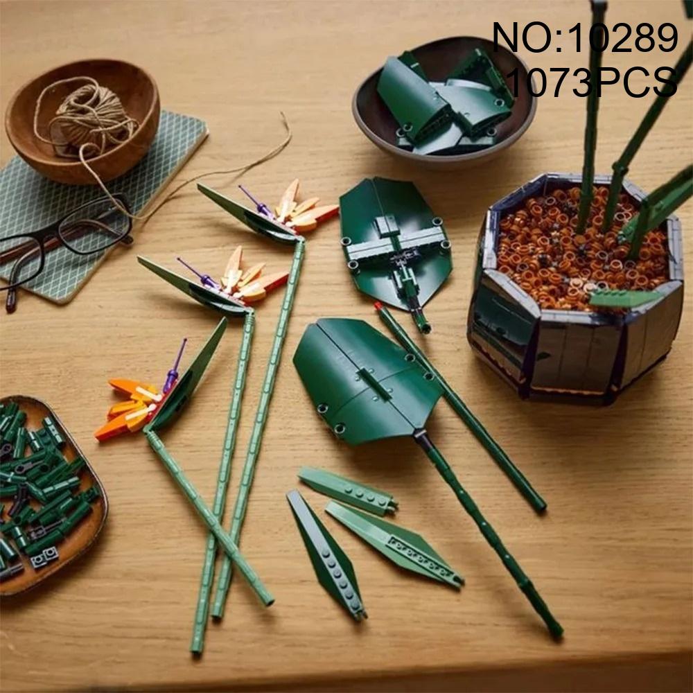 デスクトップパラダイス 鉢植えの鳥の植物 組み立てブロック  - Plant Parent Pot のレビューと価格